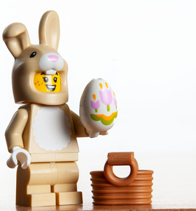 LEGO® Easter Egg met paashaas minifiguur en extra verrassing bij Steentjesloods